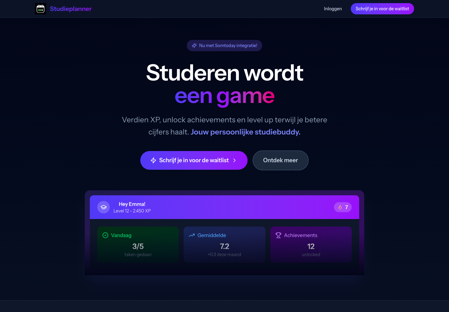 Studieplanner